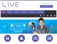 Tablet Screenshot of liveinternet.com.br